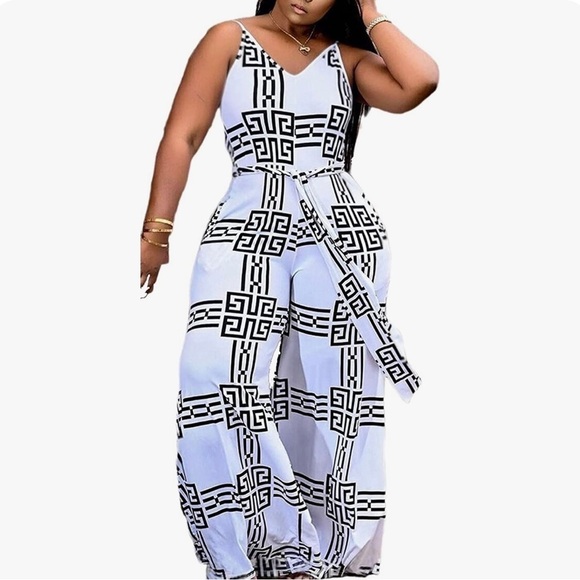 Maze wide leg jumpsuit - Picture 2 of 5